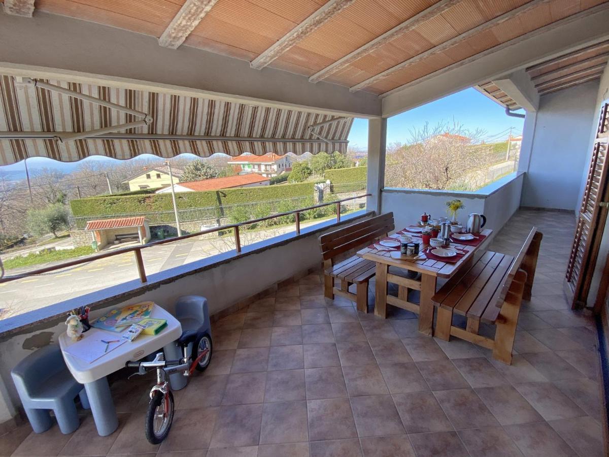 Sea View Istrian Countryside Apartment - Rota Dragonja Exterior photo