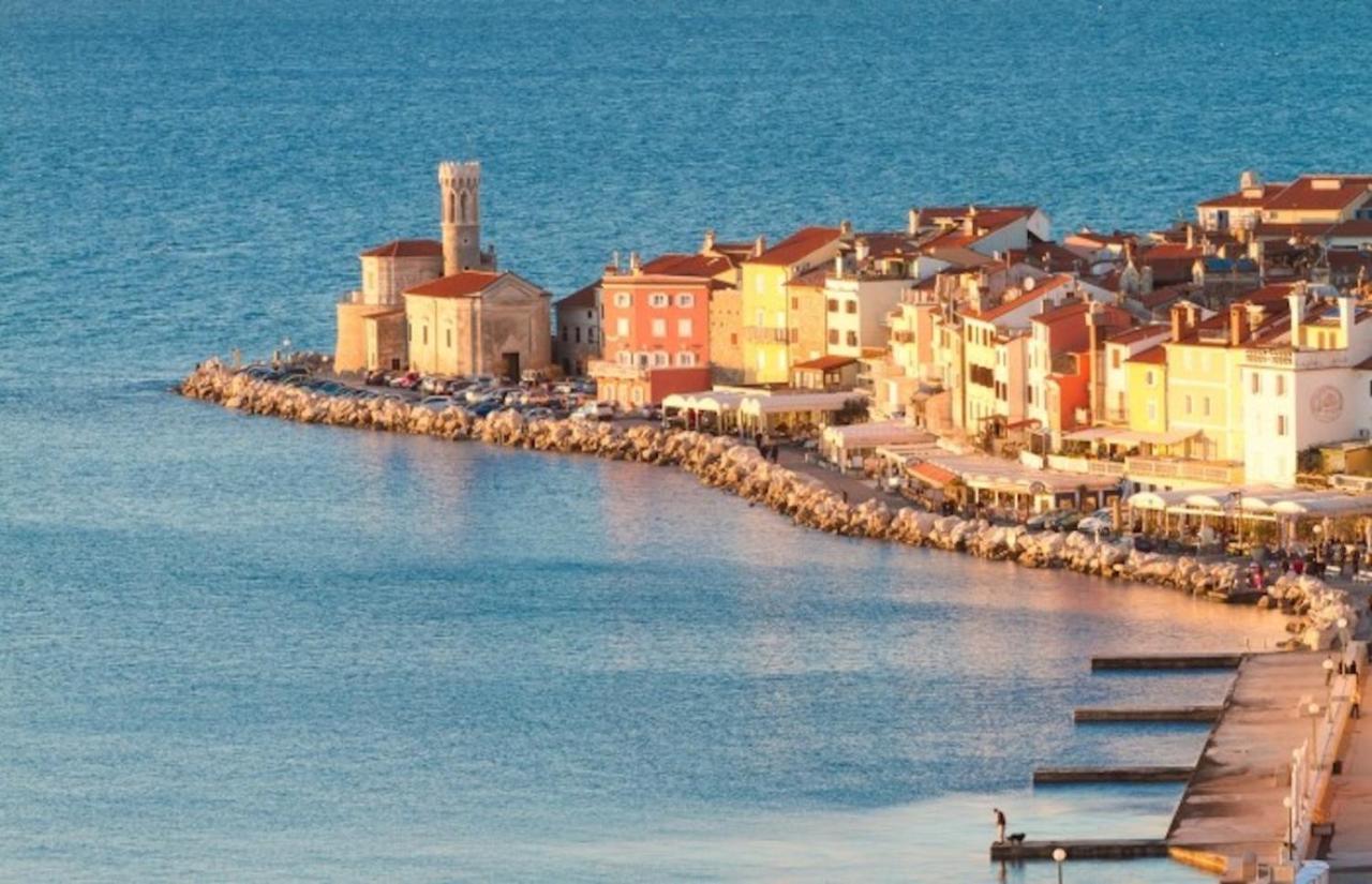 Sea View Istrian Countryside Apartment - Rota Dragonja Exterior photo
