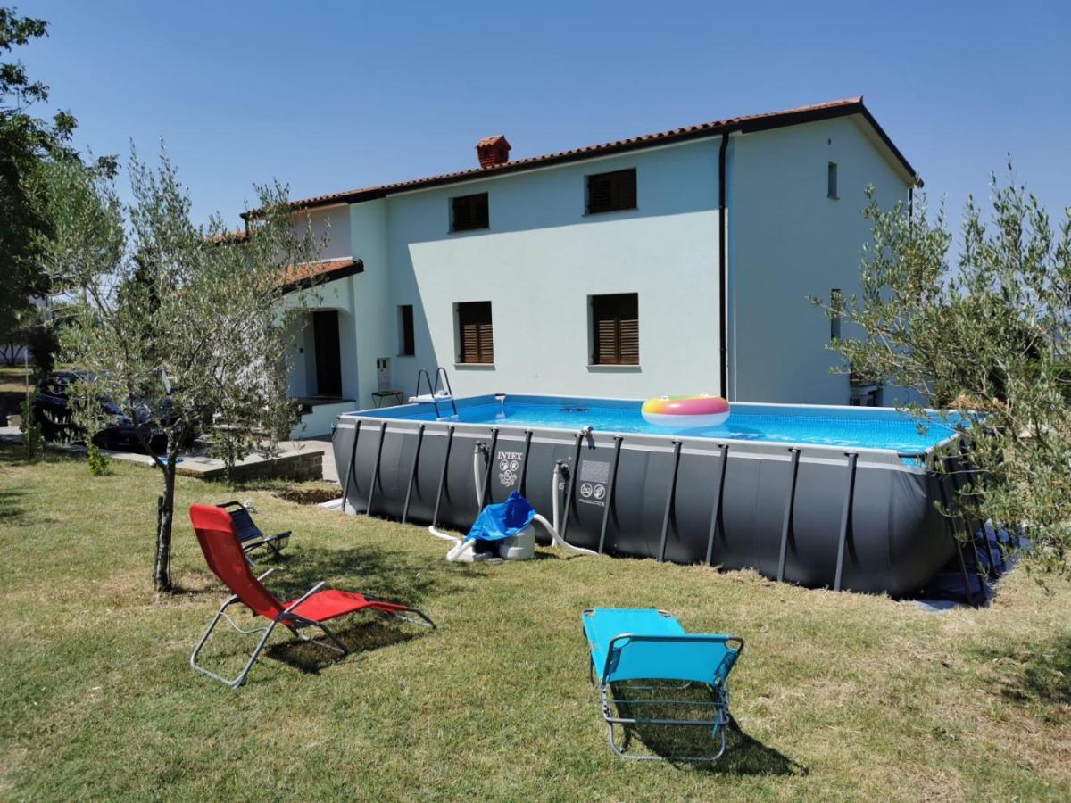 Sea View Istrian Countryside Apartment - Rota Dragonja Exterior photo