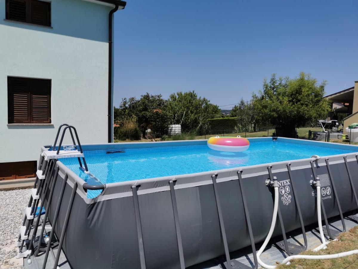 Sea View Istrian Countryside Apartment - Rota Dragonja Exterior photo